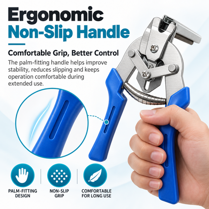 Automatic Hog Ring Pliers, M-Type Hog Rings Gun for Wire Mesh & Animal Cages